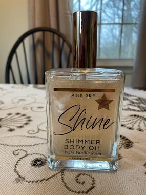 Pink Sky Shine Shimmer Body Oil - Light Vanilla (Gold)